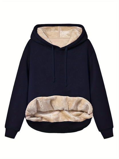 Anselma - Warme Fleece Hoodie met Capuchon voor Dames