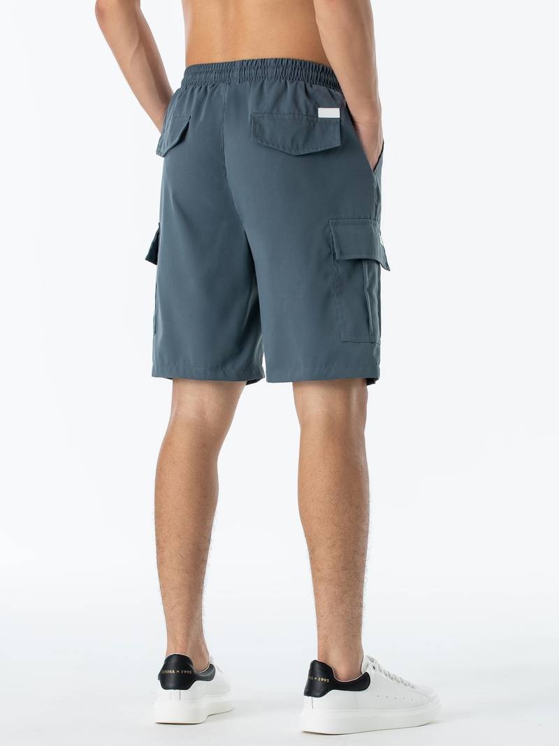 Simon - Cargo shorts met trekkoord in klassiek ontwerp