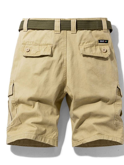 Huibert - Casual cargo shorts met meerdere zakken voor mannen