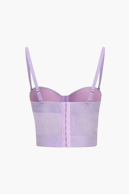 Lotte - Mesh beugel bustier top