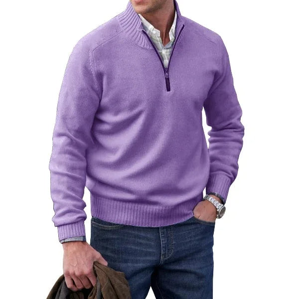 Niccolò - Half zip pullover voor heren