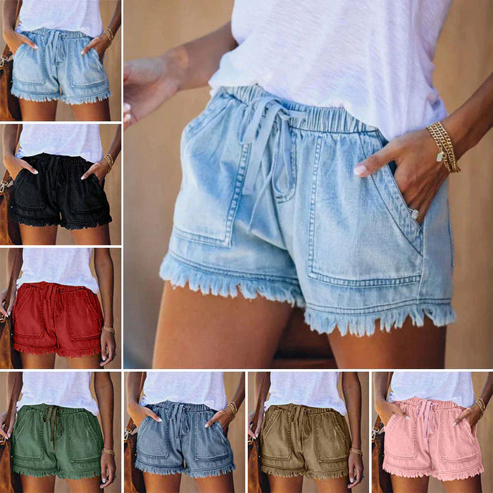 Alice - Zomershorts met ruches