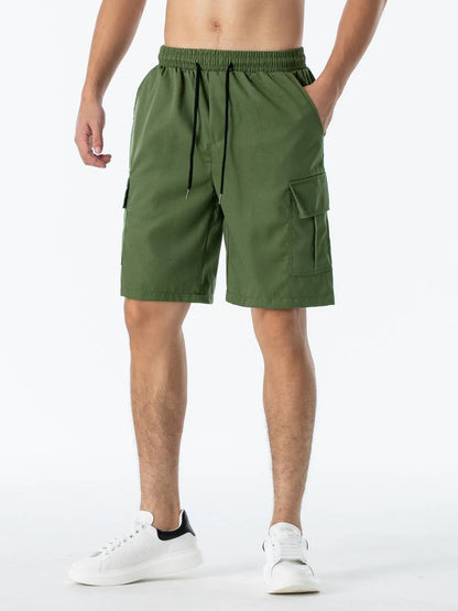 Simon - Cargo shorts met trekkoord in klassiek ontwerp