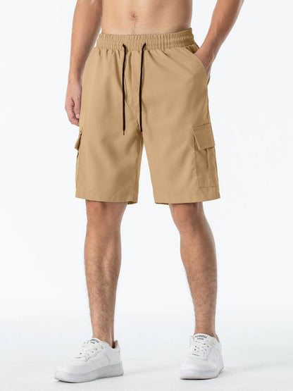 Simon - Cargo shorts met trekkoord in klassiek ontwerp