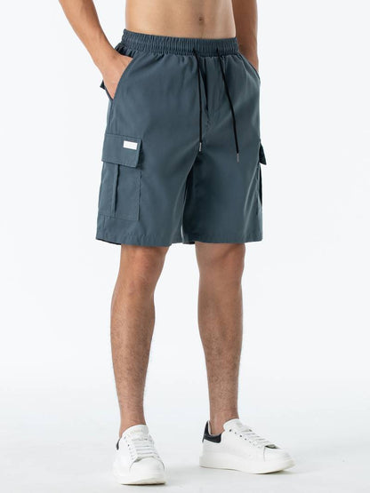 Simon - Cargo shorts met trekkoord in klassiek ontwerp