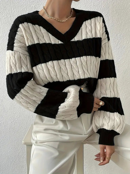 Ottavia - Dames sweater met losse schouders