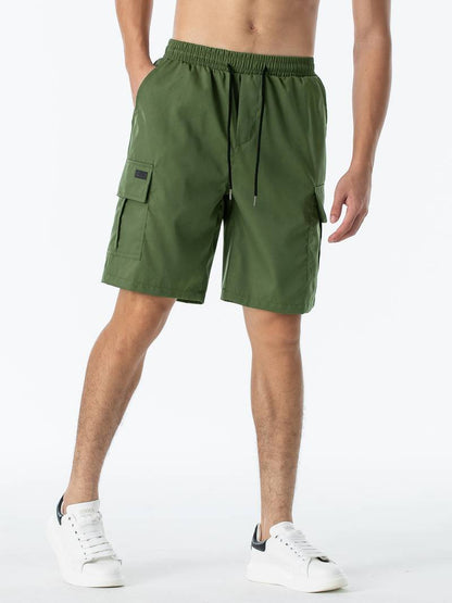 Simon - Cargo shorts met trekkoord in klassiek ontwerp