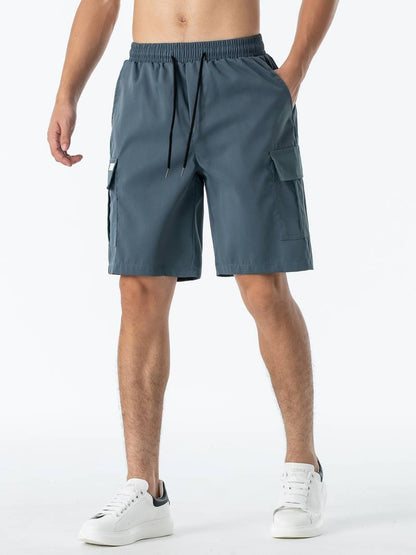 Simon - Cargo shorts met trekkoord in klassiek ontwerp