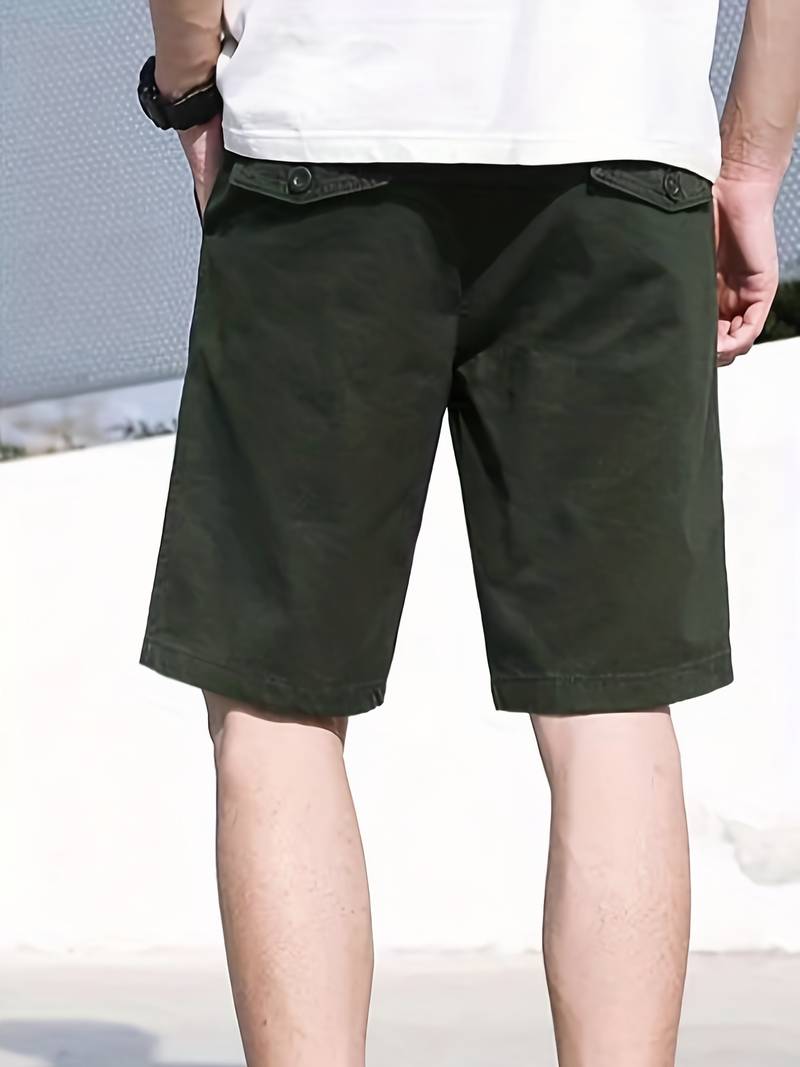 Henny -  Casual cargo shorts met meerdere zakken voor mannen