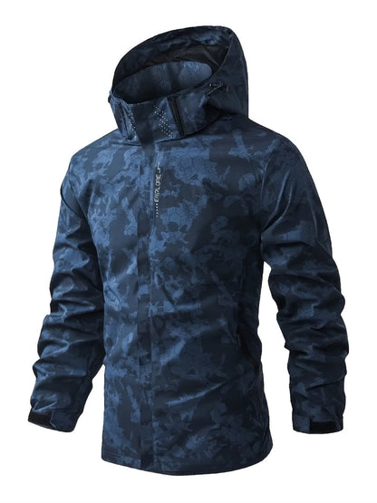 Mattia  - Warme Camouflage Windbreaker Buitenjas Voor Heren