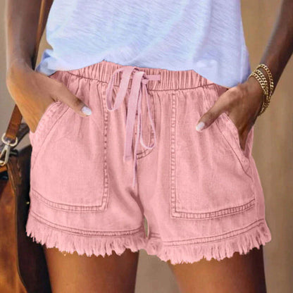 Alice - Zomershorts met ruches