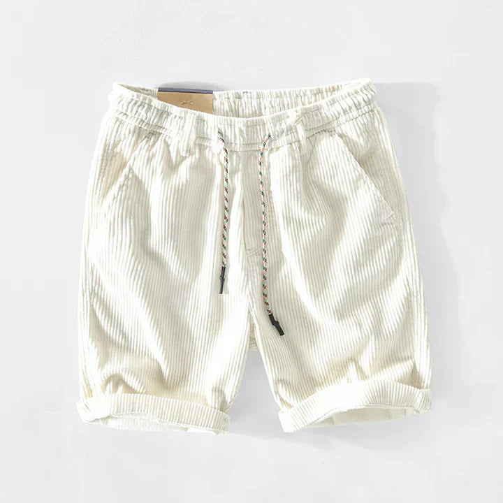 Renzo - Luchtige zomershort met koord relaxte look