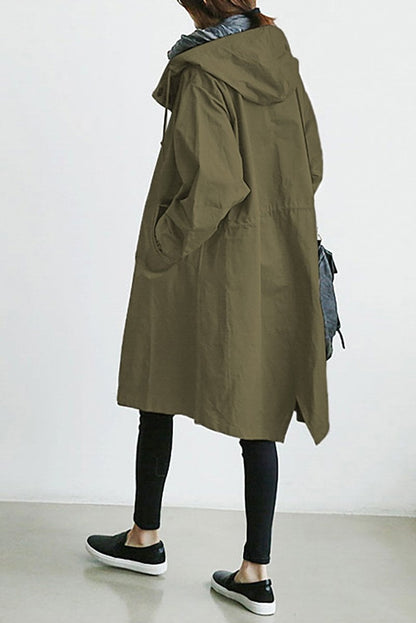 Amara - Waterdichte trenchcoat met capuchon voor vrouwen