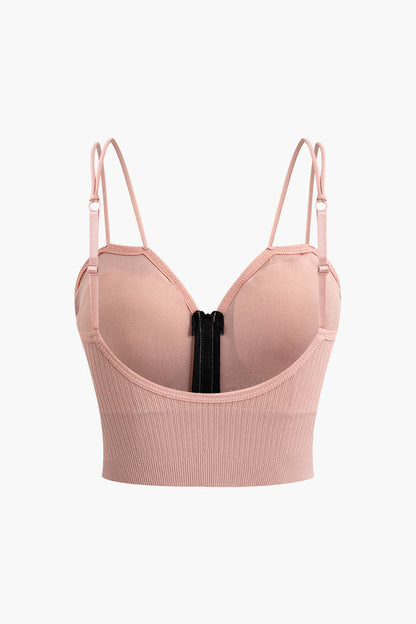 Nora - Cami top met rits