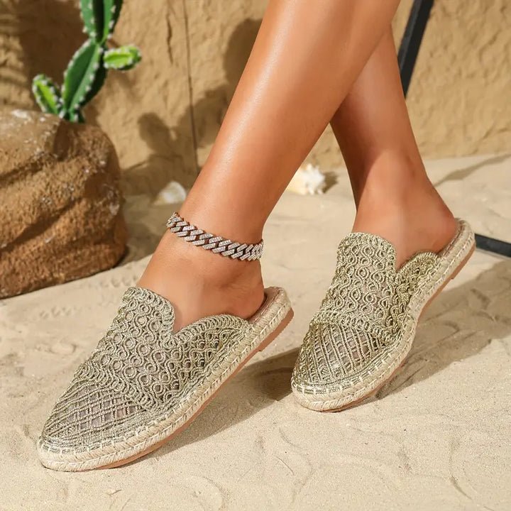 Adelina - Gesloten teen espadrille