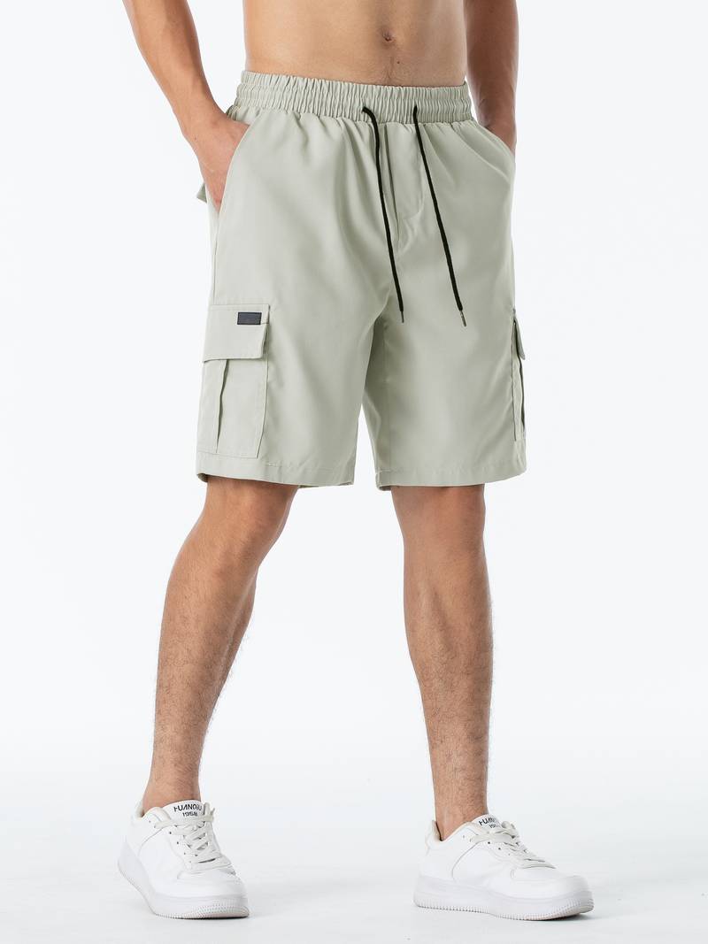 Simon - Cargo shorts met trekkoord in klassiek ontwerp