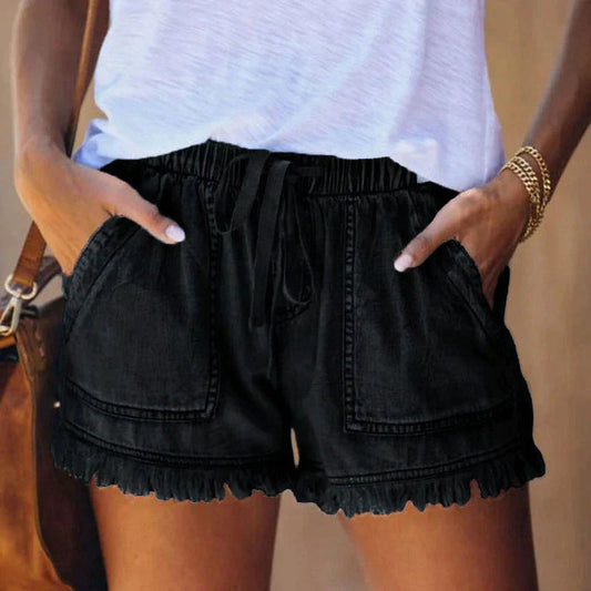 Alice - Zomershorts met ruches