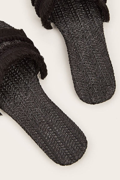 Saar - Franje slippers