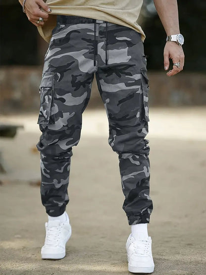 Edoardo - Camouflage cargo broek voor mannen