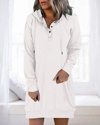 Lucrezia - Casual Katoenen Hoodie met Capuchon voor Dames