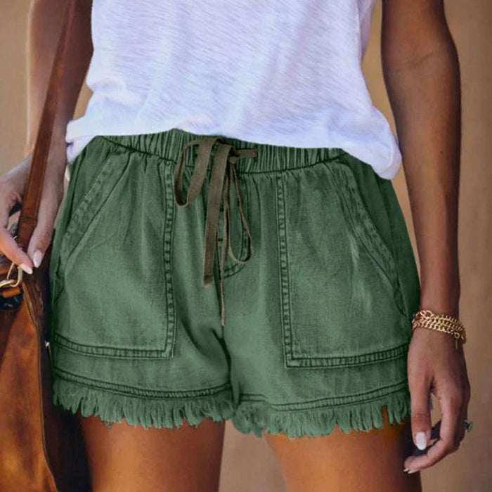 Alice - Zomershorts met ruches