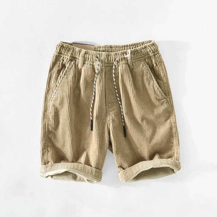 Renzo - Luchtige zomershort met koord relaxte look