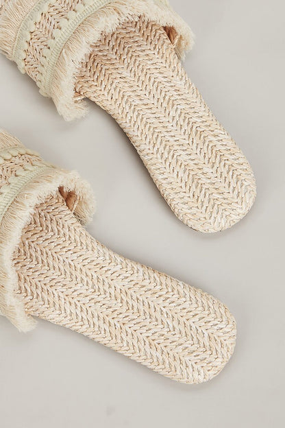 Saar - Franje slippers