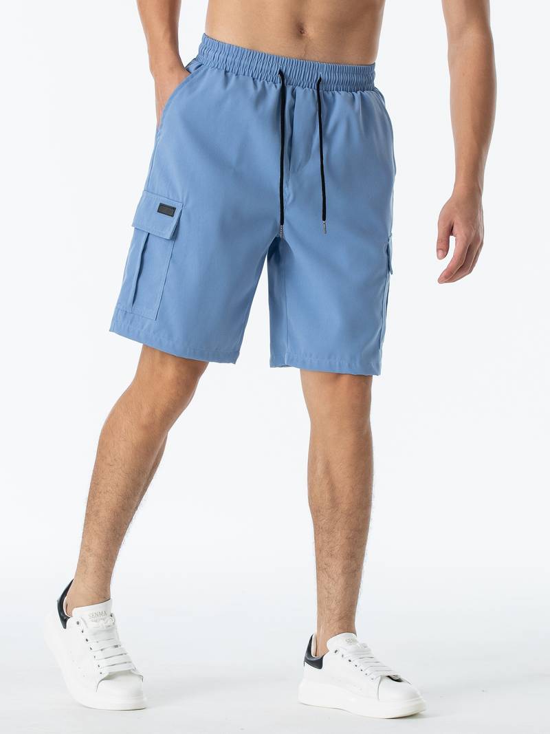 Simon - Cargo shorts met trekkoord in klassiek ontwerp