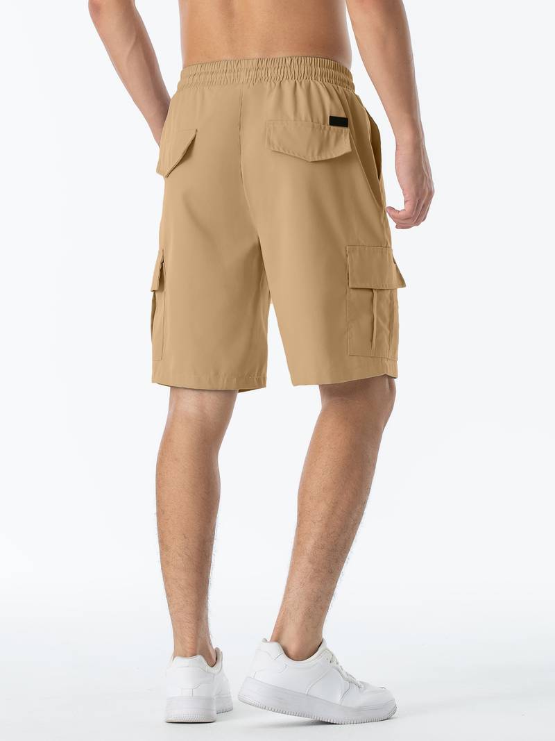 Simon - Cargo shorts met trekkoord in klassiek ontwerp