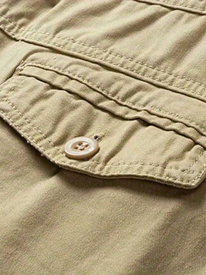 Henny -  Casual cargo shorts met meerdere zakken voor mannen