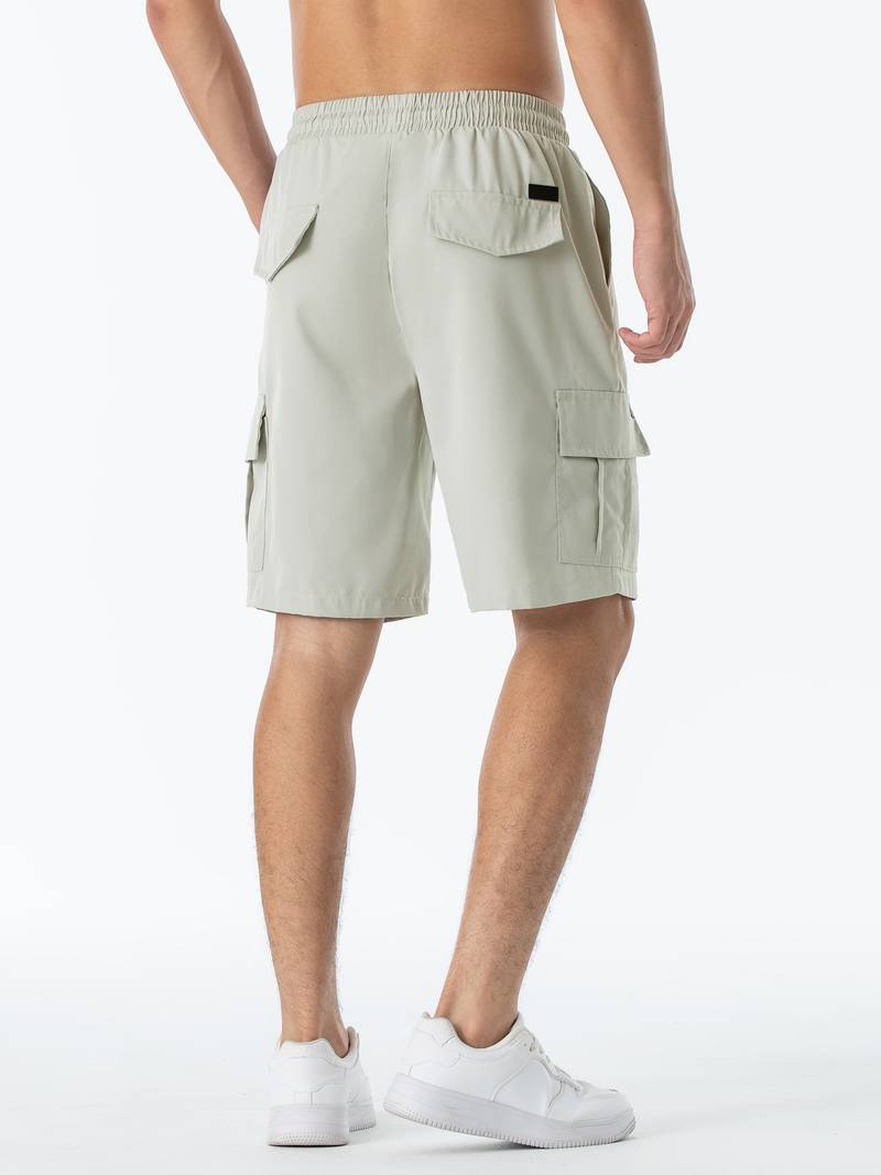 Simon - Cargo shorts met trekkoord in klassiek ontwerp