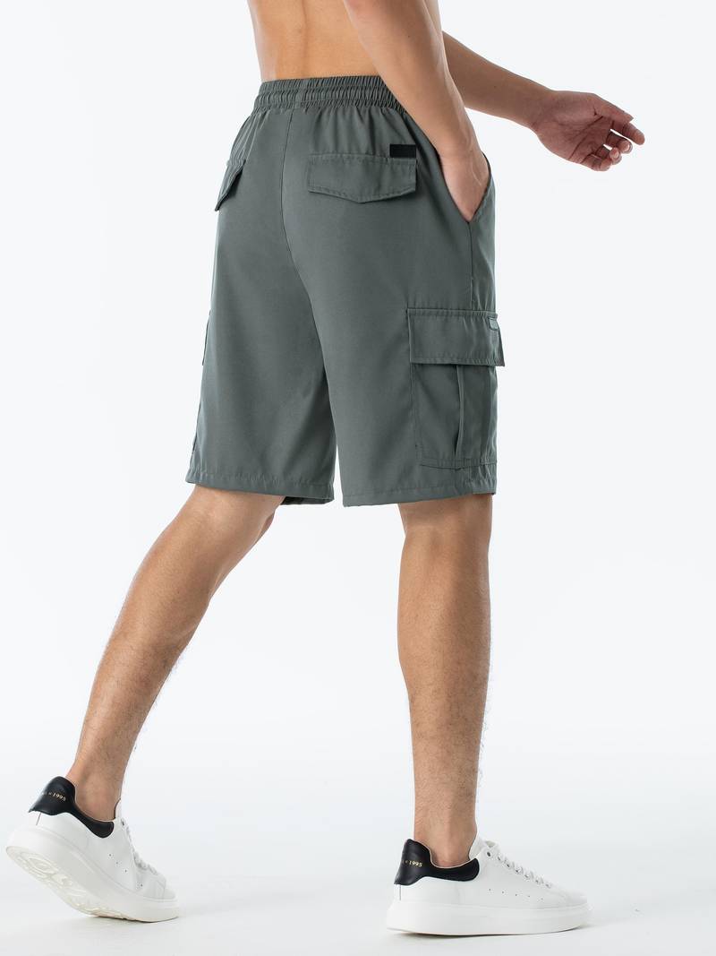 Simon - Cargo shorts met trekkoord in klassiek ontwerp