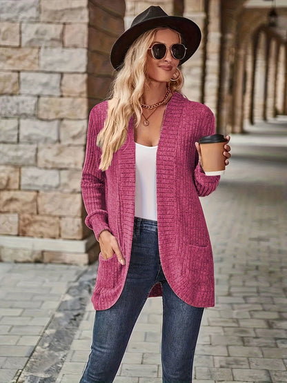 Silvia - Casual warme fleece cardigan voor dames