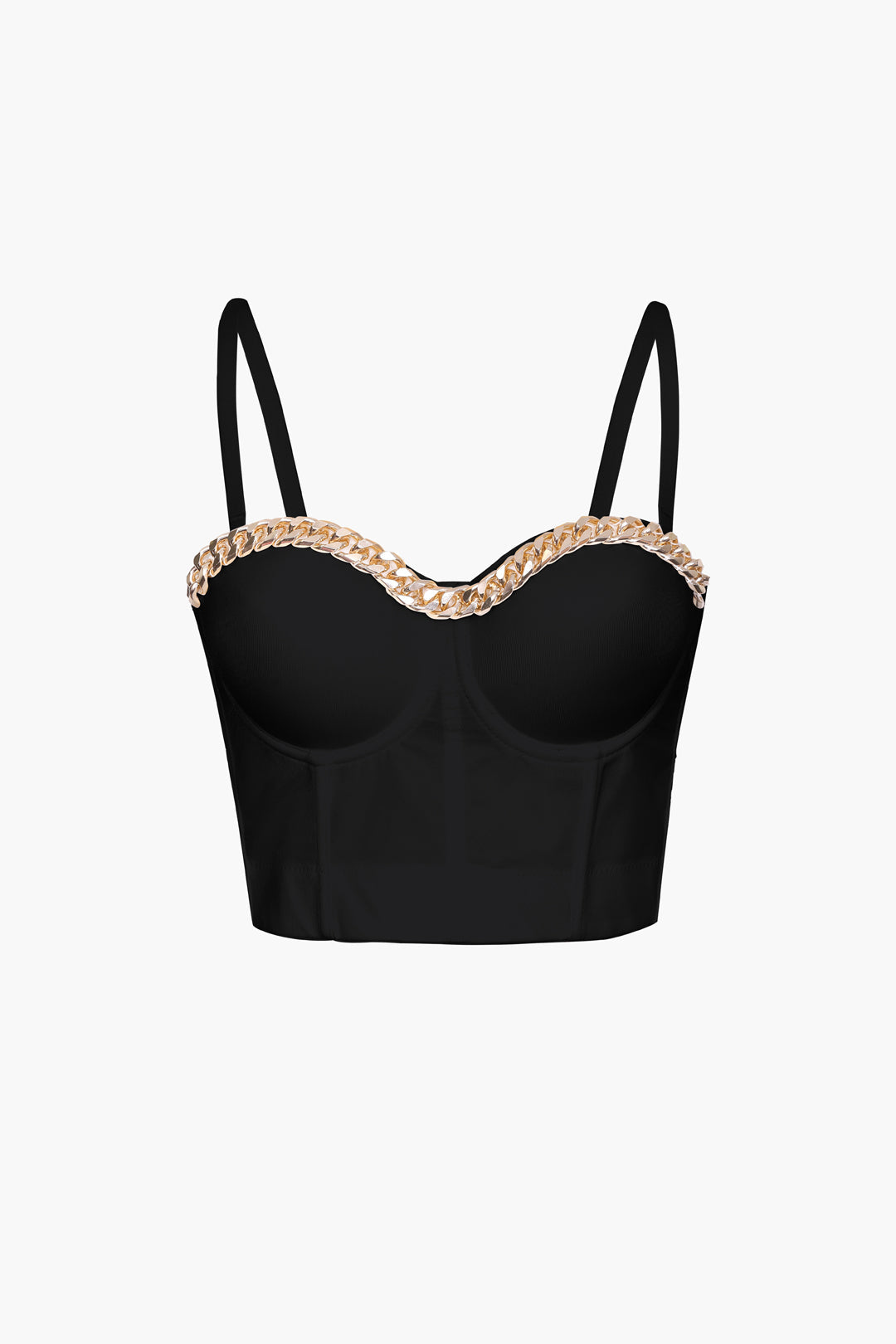 Nova - Ketting detail bustier korset top