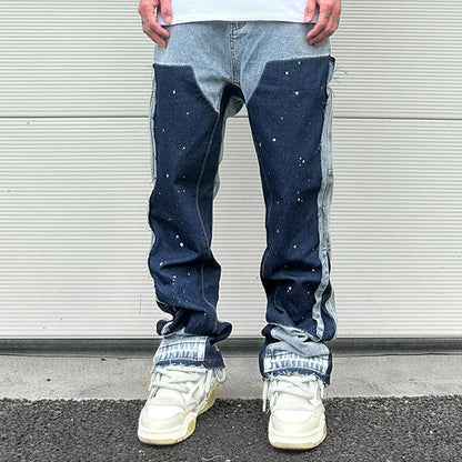 Santino -  Patchwork jeans voor mannen