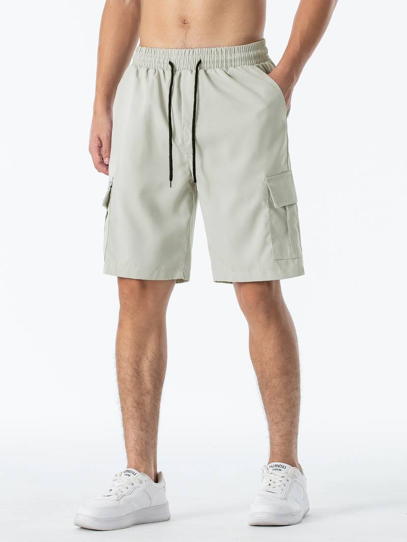 Simon - Cargo shorts met trekkoord in klassiek ontwerp