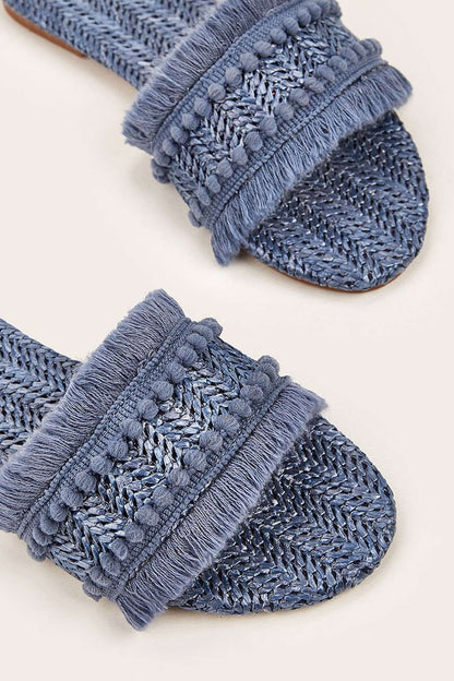 Saar - Franje slippers