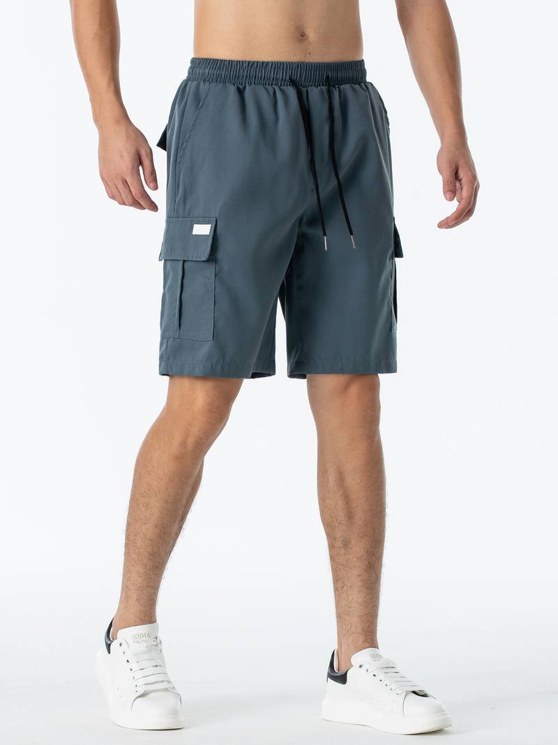 Simon - Cargo shorts met trekkoord in klassiek ontwerp