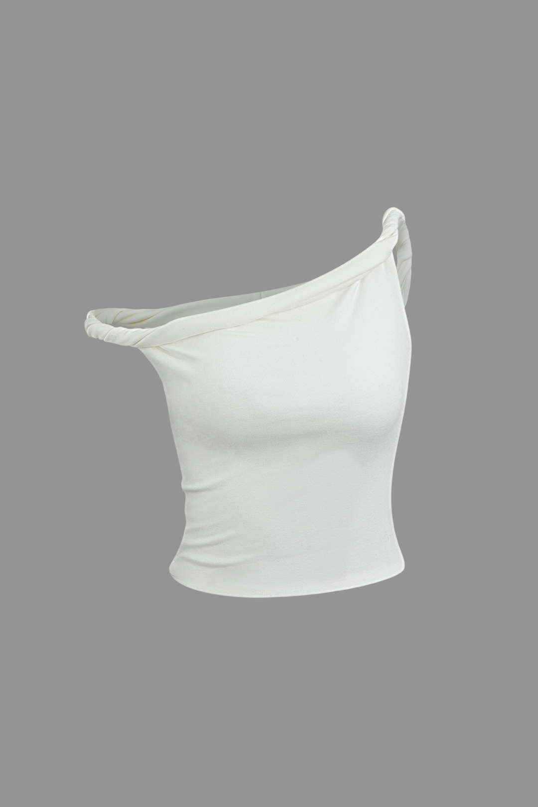 Agnese - Asymmetrische twist mouwloze top