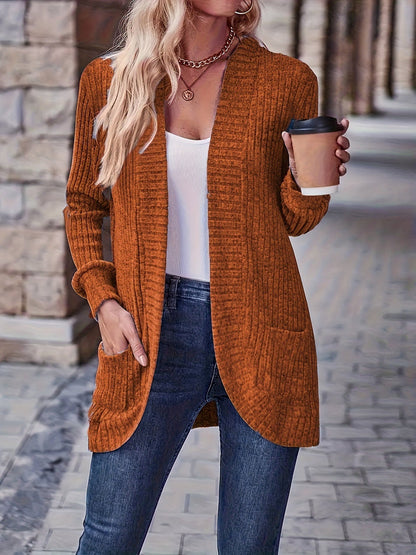 Silvia - Casual warme fleece cardigan voor dames