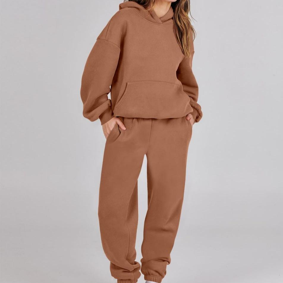 Allegra - Streetwear Hoodie & Joggingbroek Set voor Vrouwen