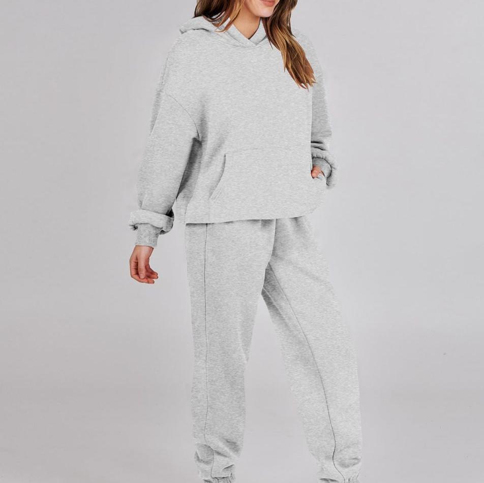 Allegra - Streetwear Hoodie & Joggingbroek Set voor Vrouwen