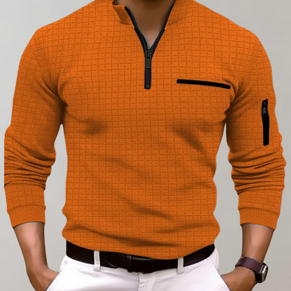 Angelo  - Polo sweater voor heren