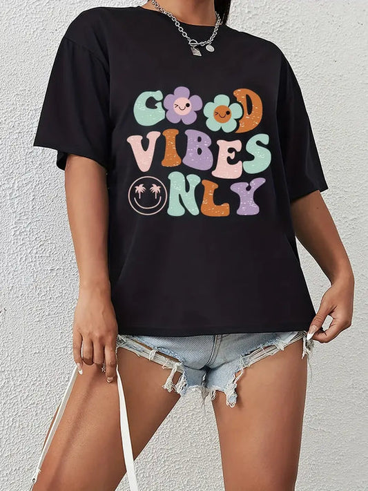 Marlies - T-shirt met alleen goede vibraties