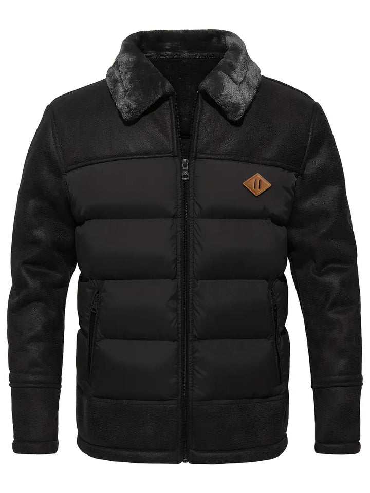 Gabriele - Warme heren fleece winterjas