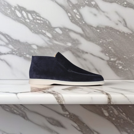 Nico - Luxe suède loafers voor heren