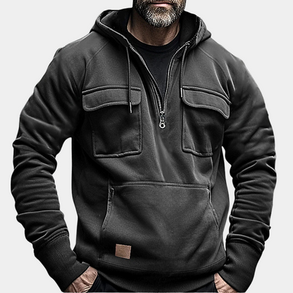 Stefano - Elegante winter hoodie voor heren