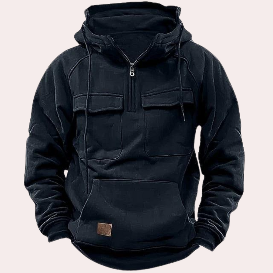 Stefano - Elegante winter hoodie voor heren