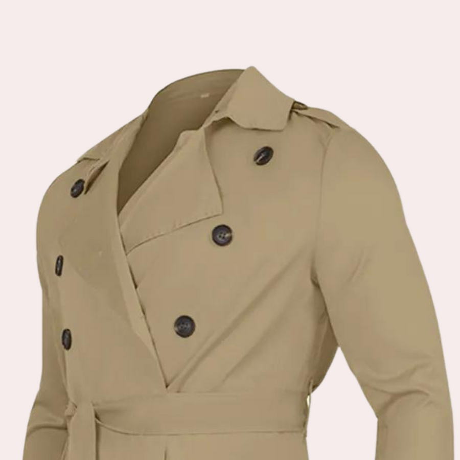 Elmo - Casual trenchcoat voor heren