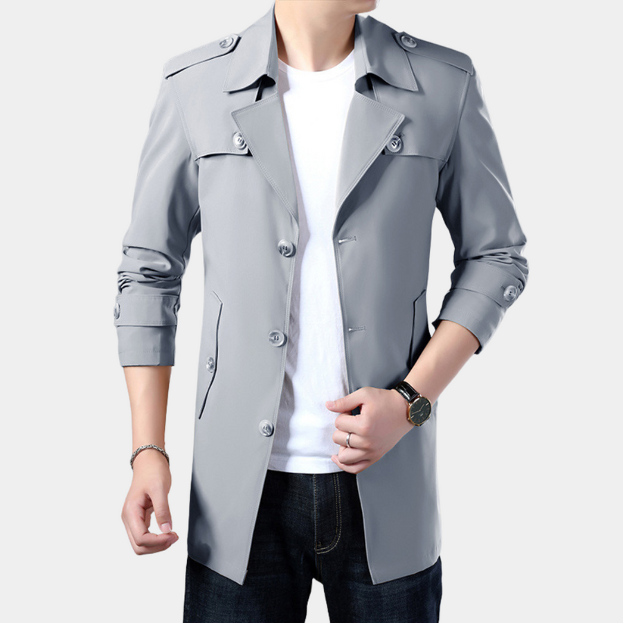 Dante - Moderne trenchcoat voor heren